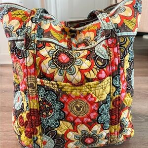 Vera Bradley x Disney Parks Floral Tote Bag